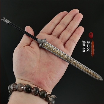 Jiutianjian 22 cm Μεταλλικό Σπαθί Διακοσμητικό