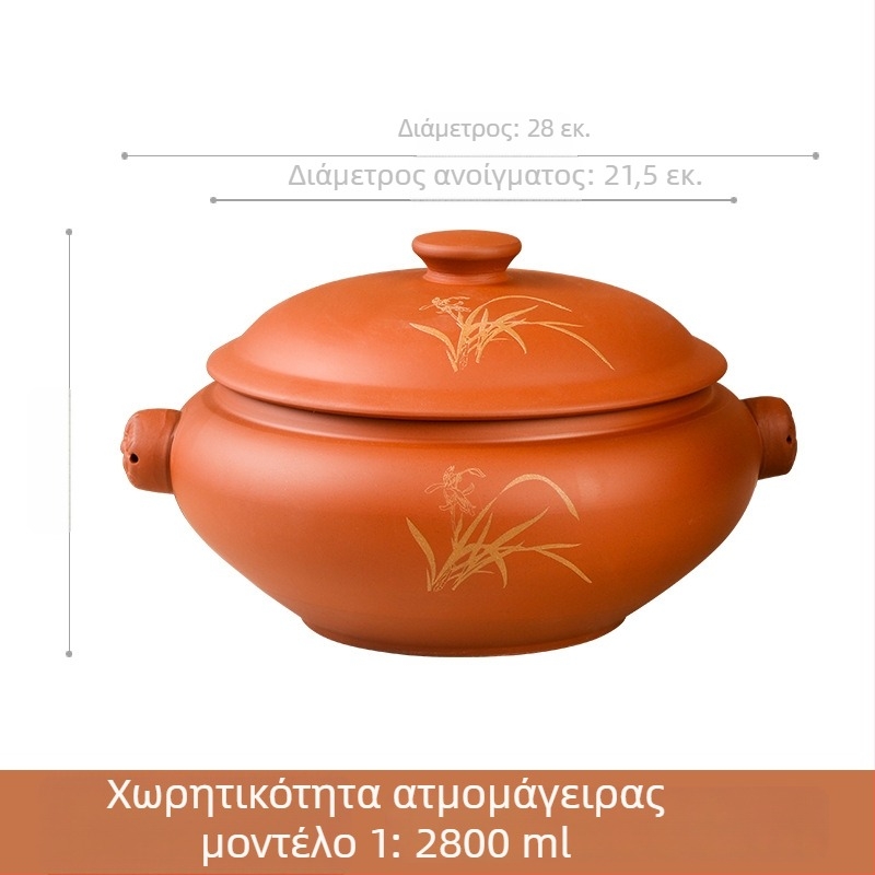 Κεραμικός ατμομάγειρας με διαχωριστή νερού για ατμό, κοτόπουλο