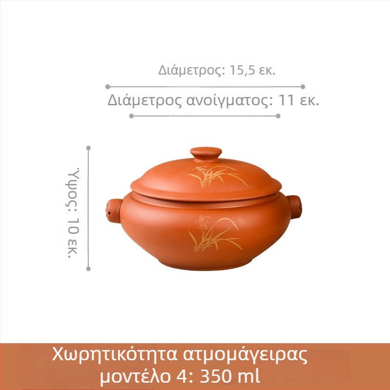 Κεραμικός ατμομάγειρας με διαχωριστή νερού για ατμό, κοτόπουλο