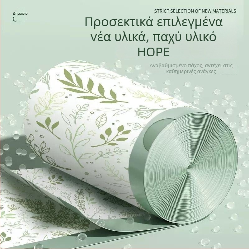 100 μεγάλες σακούλες απορριμμάτων σε ρολό για οικιακή χρήση, παχύτερες, με λαβές, αντικουνουπική προστασία για την κουζίνα, κορδόνι χωρίς σχίσιμο, μεγάλες πλαστικές σακούλες