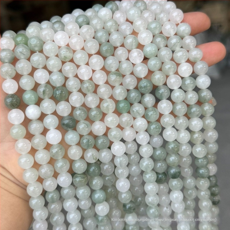 Ελεύθερες στρογγυλές χάντρες για DIY βραχιόλια και κολιέ, ημιέτοιμα εξαρτήματα κοσμημάτων