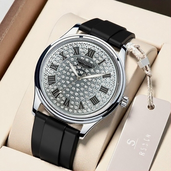 Binlihuan Γνήσιο Ανδρικό Ρολόι Quartz, Κλασικός & Κομψός, Αδιάβροχο
