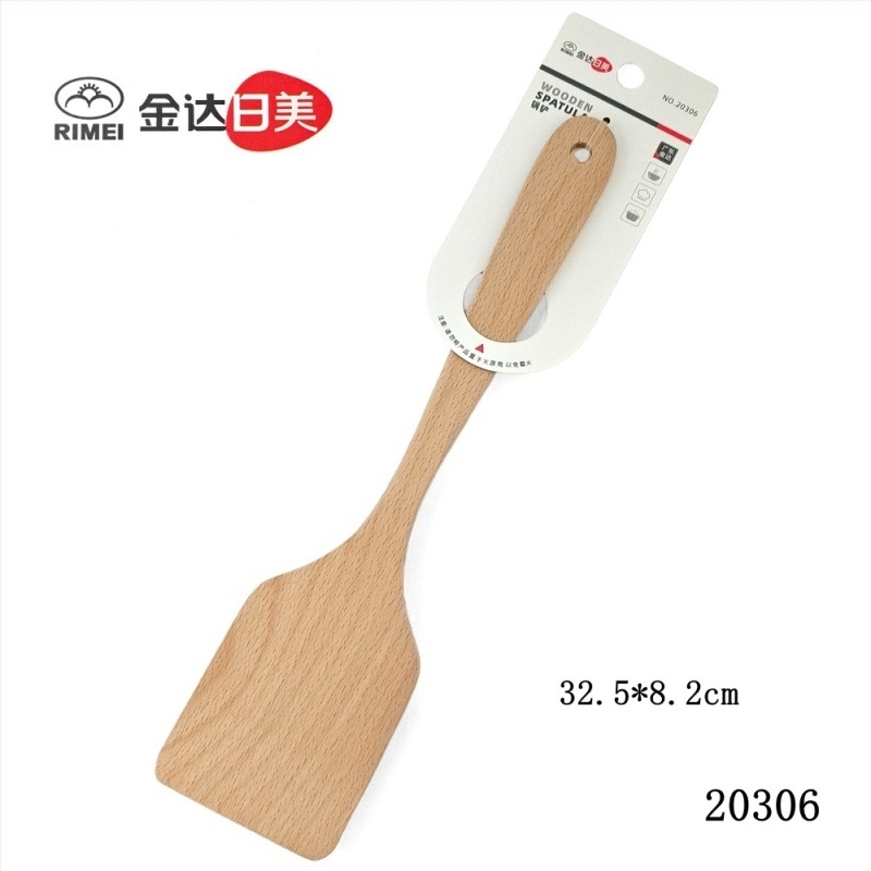 Σπατούλα μαγειρικής από beech wood, σκούρο φινίρισμα; φυσικό ξύλινο κουτάλι για σούπα και ρύζι