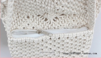 Νέα γυναικεία τσάντα ώμου-crossbody, καλοκαιρινή παραλία – πλεκτή τσάντα με φούντες, μικρή, κορεατικού στυλ