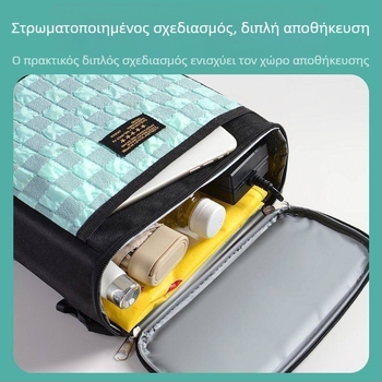 Μπροστινή τσάντα για ηλεκτρικά ποδήλατα, μεγάλη χωρητικότητα, αδιάβροχη, χώρος αποθήκευσης φορτιστή και εξοπλισμού βροχής