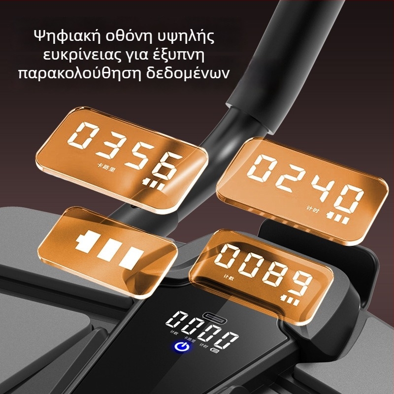 Κύλινδρος κοιλιακών τεσσάρων ροδάκιων με αυτόματο επαναφορά για οικιακή χρήση, εκγύμναση κοιλιακών μυών, εξοπλισμός γυμναστικής με οθόνη αφής
