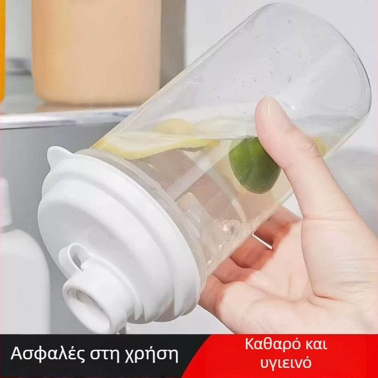 Συμπαγές κύπελλο κρύου καφέ με σφράγιση — φορητό 300 ml κύπελλο για καφέ και χυμούς, σφραγμένο δοχείο τροφίμων και βάζο για μπαχαρικά