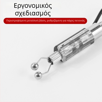 Νέο σετ συναγερμού καλαμιού με θήκη καλαμιού, ηλεκτρονικό κουδούνι, μαλακή αλυσίδα και μηχανισμό ταλάντωσης για θαλάσσια αλιεία