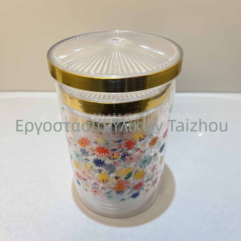 Πλαστικά βάζα με ευρύ στόμιο, σφραγιζόμενα, για αποθήκευση μπαχαρικών και τσαγιού, τροφίμων ποιότητας, προστασία από υγρασία και έντομα