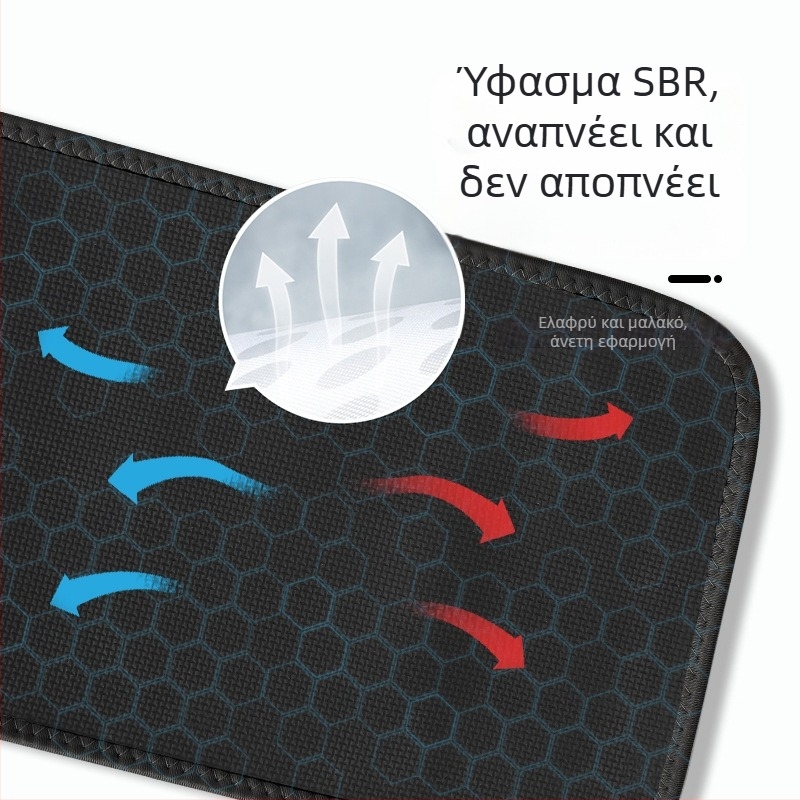 Feiyali ζώνη μέσης γυμναστικής, Unisex, σφίγγει την κοιλιά και προάγει τον ιδρώτα κατά το τρέξιμο, ευρύ καλοκαιρινό ζωνάρι μέσης