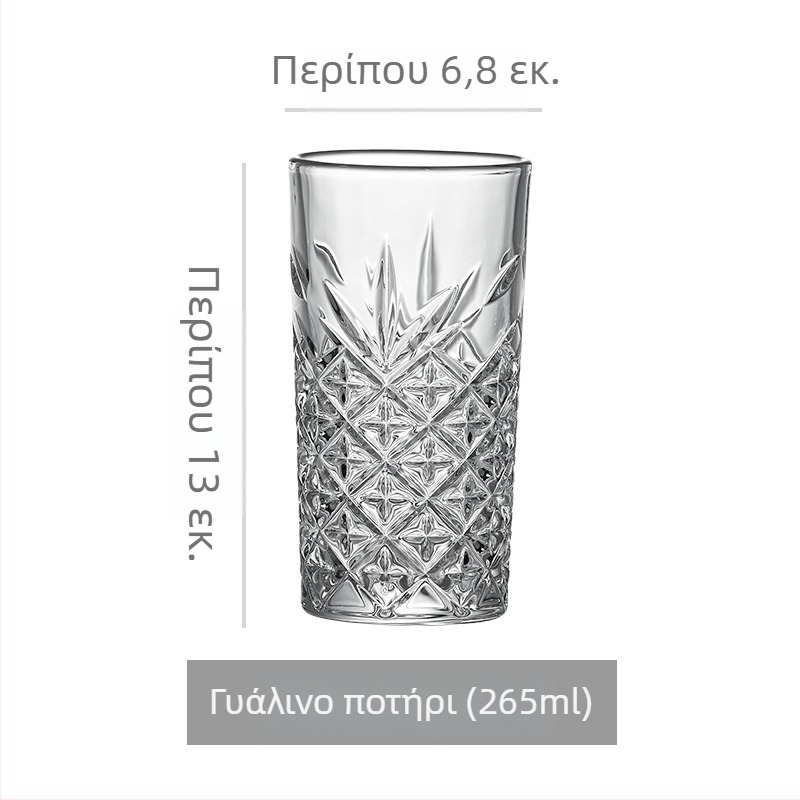Πολυλειτουργικό ποτήρι ουίσκι υψηλής ποιότητας – κατάλληλο για ουίκι, κρασί, μπύρα, νερό, καφέ και τσάι φρούτων, χωρητικότητα 301–400 ml