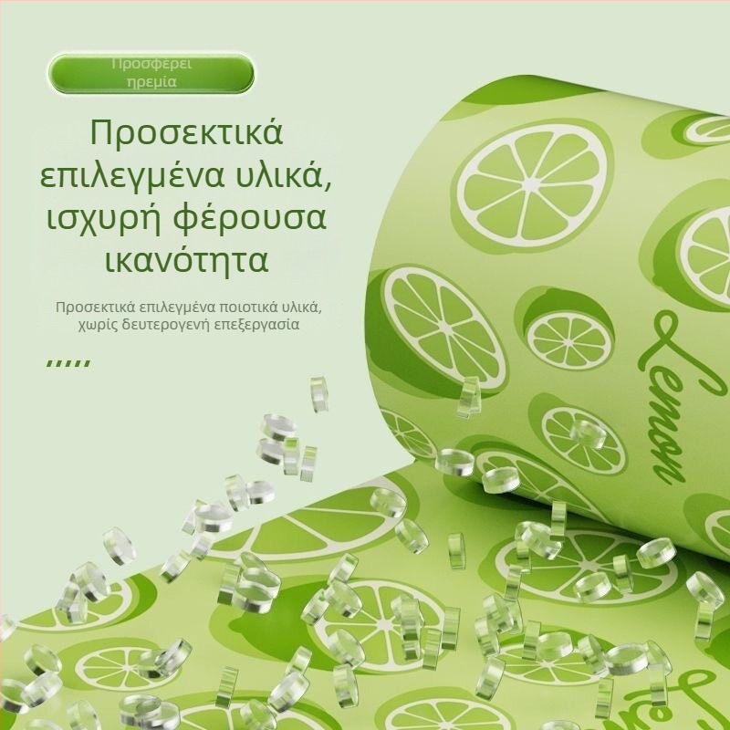 100 τεμάχια σακούλες απορριμμάτων οικιακής χρήσης με κορδόνι, lime πράσινες, εξτρα παχιές, για κουζίνα, ανθεκτικές στη σχίση