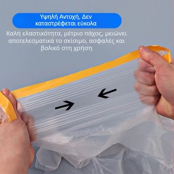Αυτοκόλλητος διαφανής φιλμ προστασίας από τη σκόνη για έπιπλα και καναπέδες σε κοιτώνες; φιλμ κάλυψης για βαφή και διακόσμηση.