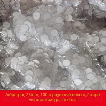 Διαφανείς αυτοκόλλητοι γάντζοι οροφής και τοίχου, 2,2 cm, σετ 100 τεμ., χωρίς ίχνη για διακόσμηση με κουρτίνα από χάντρες