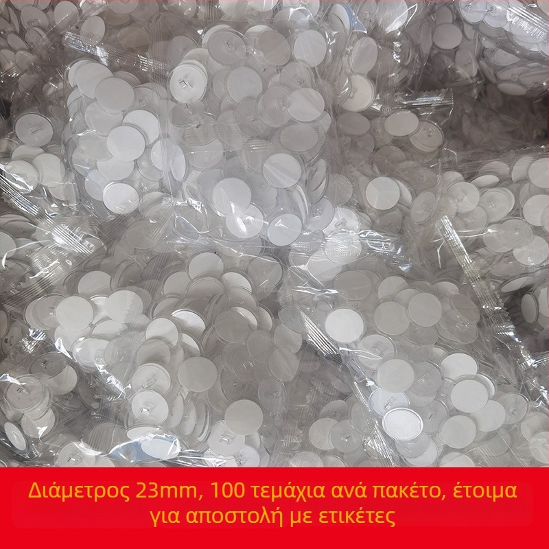 Διαφανείς αυτοκόλλητοι γάντζοι οροφής και τοίχου, 2,2 cm, σετ 100 τεμ., χωρίς ίχνη για διακόσμηση με κουρτίνα από χάντρες
