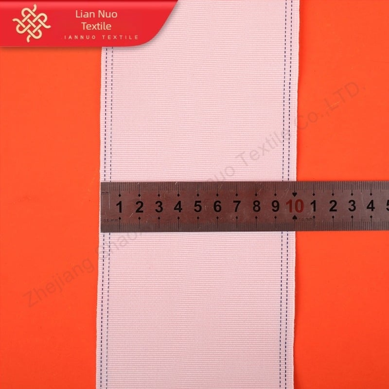 Lian nuo Textile Ταινία κουρτινών: πλάτος 10 εκ, διαπερατή με τέσσερις μπλε γραμμές, κορεατική πλισέ ταινία, αξεσουάρ κουρτινών υψηλής ποιότητας