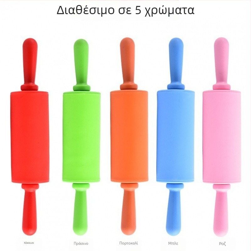 Μίνι πλάστης από σιλικόνη για ζύμη, αντικολλητικός