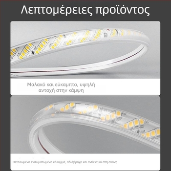 Λωρίδα LED υψηλής φωτεινότητας για φόντο οροφής σαλονιού – εσωτερική χρήση, μη ρυθμιζόμενη, μη αδιάβροχη
