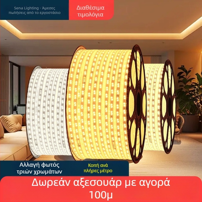 Λωρίδα LED υψηλής φωτεινότητας για φόντο οροφής σαλονιού – εσωτερική χρήση, μη ρυθμιζόμενη, μη αδιάβροχη