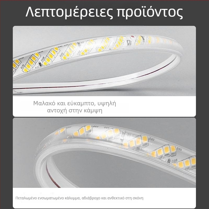 Λωρίδα LED υψηλής φωτεινότητας για φόντο οροφής σαλονιού – εσωτερική χρήση, μη ρυθμιζόμενη, μη αδιάβροχη