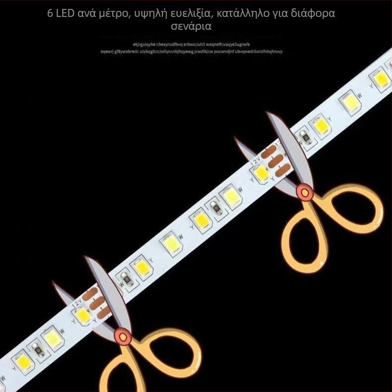 24V RGB LED ταινία, 2835 LED, διπλής θερμοκρασίας χρώματος, αυτοκόλλητη, υπερ-λαμπρό γραμμικό φως, χωρίς τρεμόπαιγμα, έξυπνο ρύθμιση