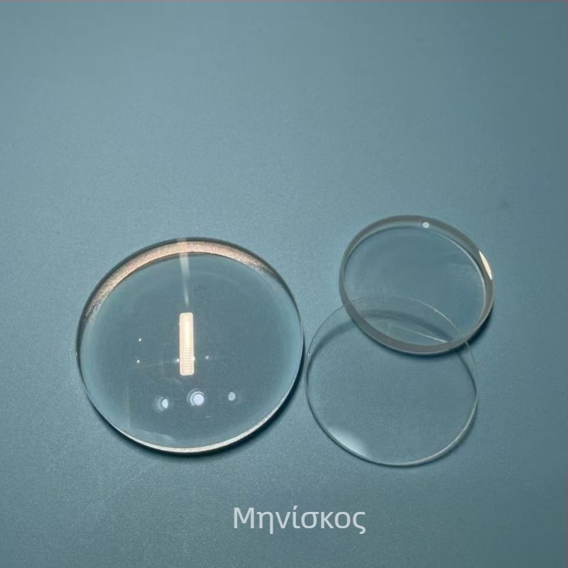 Μενίσκους φακός από οπτικό γυαλί K9, υψηλής ευκρίνειας σφαιρικός φακός, συνδυασμός φακών με prism και κοίλες-εξέχουσες επιφάνειες