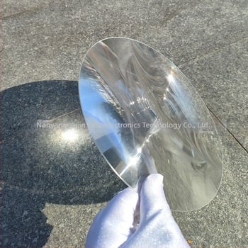 Φρένελ φακός διαμέτρου 300 mm, ακρυλικός LED φακός για φωτιστικά προβολείς και σκηνικό φωτισμό, για οπτικά όργανα και πειραματισμούς ανάφλεξης