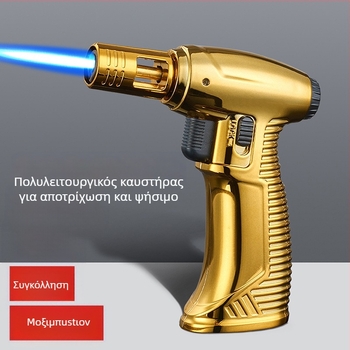 Χειροκίνητη φλόγα συγκόλλησης υψηλής θερμοκρασίας, επαναφορτιζόμενος αναπτήρας ανθεκτικός στον άνεμο, για μoxibustion, ανάφλεξη πούρων, συγκόλληση και μπάρμπεκιου