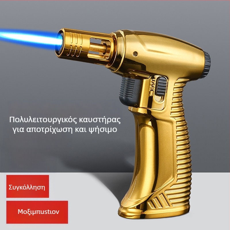 Χειροκίνητη φλόγα συγκόλλησης υψηλής θερμοκρασίας, επαναφορτιζόμενος αναπτήρας ανθεκτικός στον άνεμο, για μoxibustion, ανάφλεξη πούρων, συγκόλληση και μπάρμπεκιου