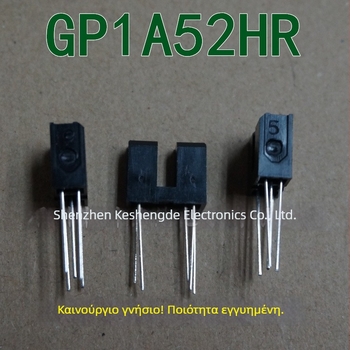 GP1A52HR Οπτικός αισθητήρας με διακόπτη τύπου αυλάκι, λογική έξοδος, PCB 3.0 mm