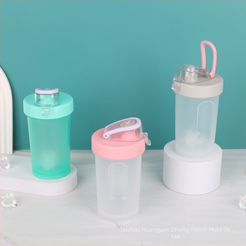 300 ml shaker πρωτεΐνης για αθλητικά ροφήματα με εκτύπωση λογοτύπου, φιλικό προς το περιβάλλον