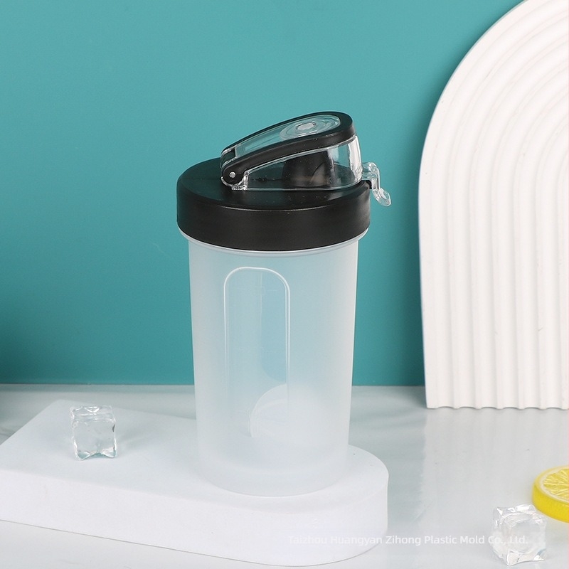 300 ml shaker πρωτεΐνης για αθλητικά ροφήματα με εκτύπωση λογοτύπου, φιλικό προς το περιβάλλον