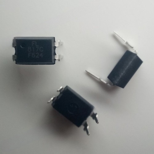 Φωτοζευκτήρας FL817C-X, FL817C, FL817, 817C DIP-4, Square Crystal, γνήσιο