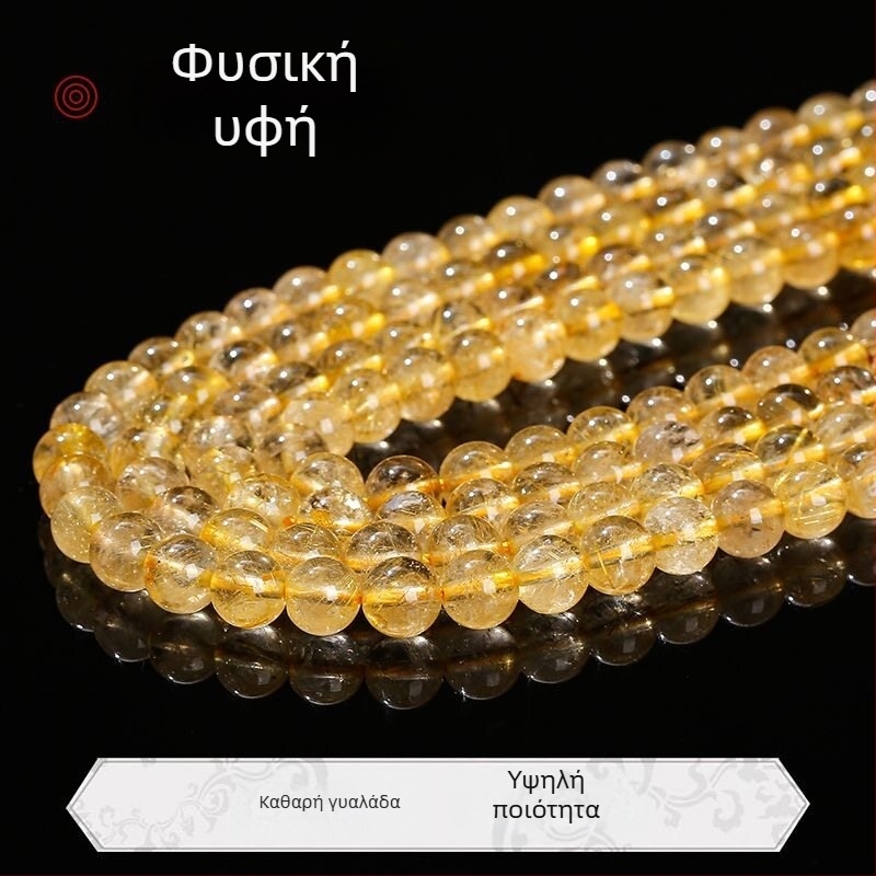 Φυσικά βραζιλιάνικα κρύσταλλα σε διαφανές χρυσό, ημιτελείς χάντρες για DIY κολιέ και βραχιόλι