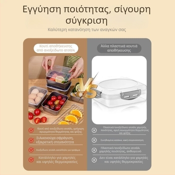 Κουτί αποθήκευσης από ανοξείδωτο χάλυβα, τροφίμου κλάσης, τετράγωνος δίσκος προβολής φαγητών, πικνικ κουτί, πολυχρηστικός δίσκος