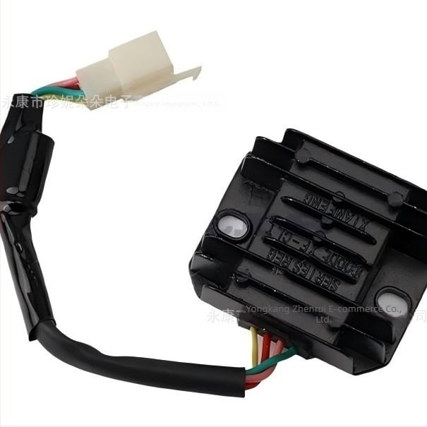 4-αγωγών ρυθμιστής-ορθωτής 12V για ATV εκτός δρόμου μοτοσικλέτα GY6 50/150 CG125/200/250cc