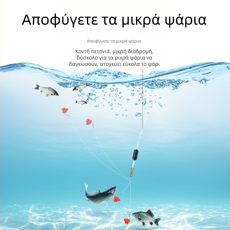 40 τεμάχια ολοκληρωμένα διπλά αγκίστρια με χρυσό κάλυμμα