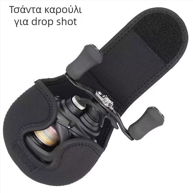 Θήκη αποθήκευσης σπίνινγκ ρελ με αυλακώσεις και στηρίγμα καλαμιού ψαρέματος