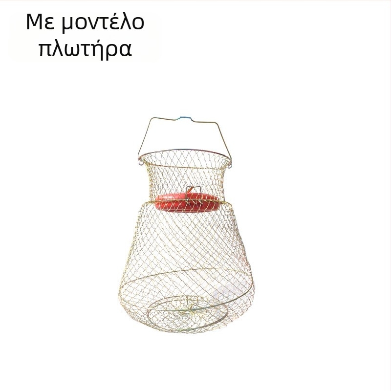 Σιδερένιο καλάθι ψαριών με σημαδούρα – αξεσουάρ ψαρέματος