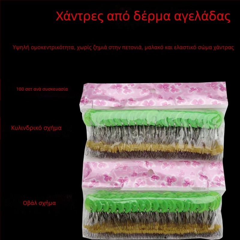 Σιλικονούχες διαστημικές χάντρες, κυλινδρικές και ολβοειείς μορφές, για αλιεία