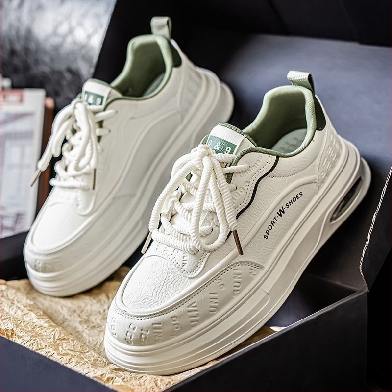 Ανδρικά λευκά καμβά sneakers, φθινοπωρινό μοντέλο 2025, κομψά παπούτσια υψηλής ποιότητας για casual και αθλητική χρήση
