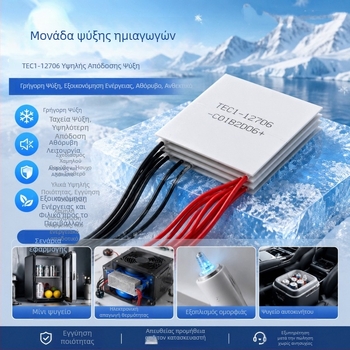 TEC1-12706 Peltiër μονάδα ψύξης, 12V DC, υψηλή ισχύς