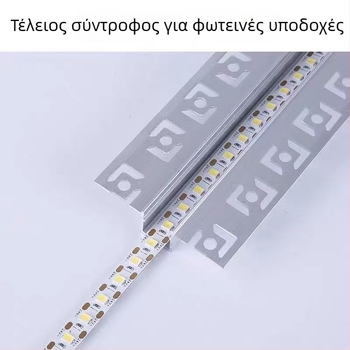 Πολύ λεπτή LED ταινία 24V, αυτοκόλλητη και κοπτόμενη σε τμήματα, για ντουλάπες κρασιού και ρούχων
