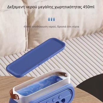 Μίνι επιτραπέζιος ανεμιστήρας με ψεκασμό και νυχτερινό φως, φορητός πολυλειτουργικός ανεμιστήρας ψύξης