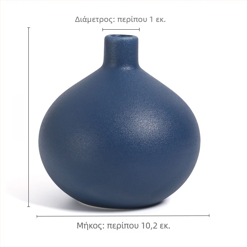 Jane Ermei Ceramics άσπρο πορσελάνινο βάζο διακοσμητικό για κομψή οικιακή διακόσμηση