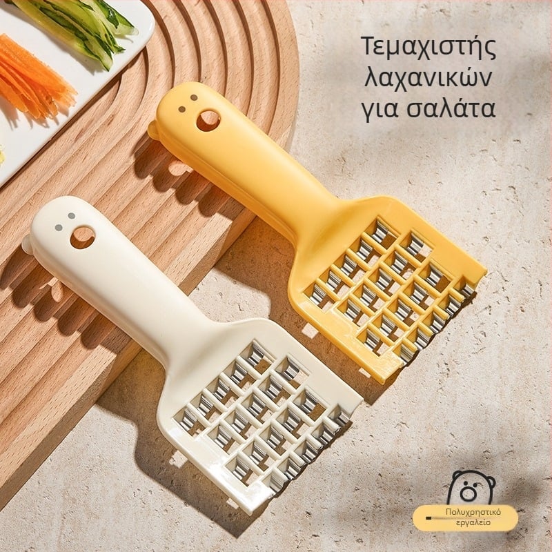 Πολυχρηστικός κόφτης-τριφτής λαχανικών σε σχήμα πάπιας, ασφαλής για τα χέρια, γρήγορο για οικιακή χρήση