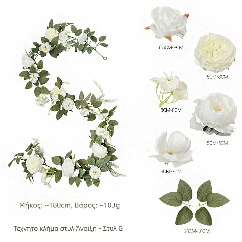 Τεχνητές κλήματα με ροζ τριαντάφυλλα, hydrangea και peony για γάμο και άνοιξη διακόσμηση