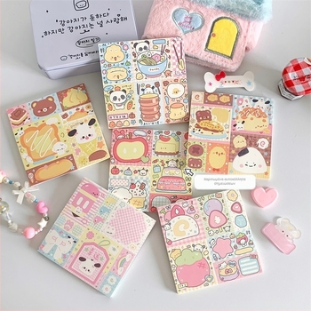 Σημειωματάριο με γλυκό κουτάβι - απλό σημειωματάριο με στυλ INS, διακοσμητικό χαρτί σημειώσεων για μαθητές