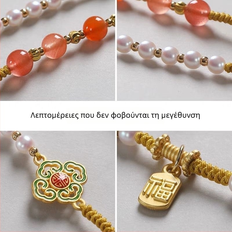 Χειροποίητο ρυθμιζόμενο κολιέ με φυλακτό Βούδα από νεφρίτη σε κορδόνι με κλείσιμο ασφαλείας