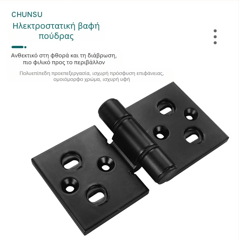 Μεντεσές παραθύρου από κράμα αλουμινίου τύπου 50 για PVC κουφώματα, κεντρικά αιωρούμενος, για αναδιπλούμενο και συρόμενο παράθυρο